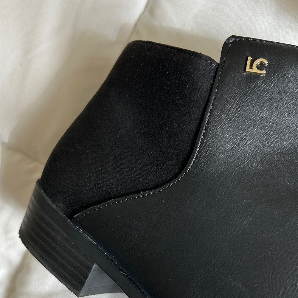 Liz Claiborne Classic Black Ankle Booties - Picture 9 of 9